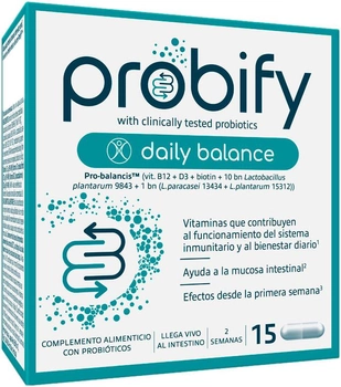 Probiotyk Probify Daily Balance 15 capsules (8470002018792)
