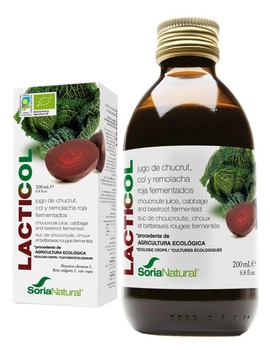 Prebiotyki Soria Lacticol Ecologico 200 ml (8422947060251)