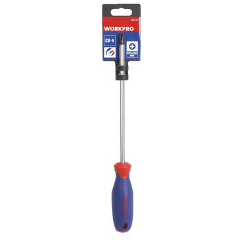 Отвертка крестовая WORKPRO PH3x200мм CR-V PRO W021253