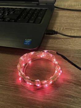 Гирлянда умная USB "Музыкальная фантазия", 2м, на 20 диодов, IP65, управление через смартфон