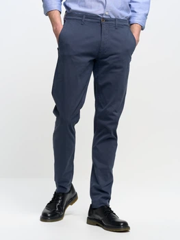 Spodnie regular fit męskie Big Star Tomy 404 W32-L34 Niebieskie (5900714342241)