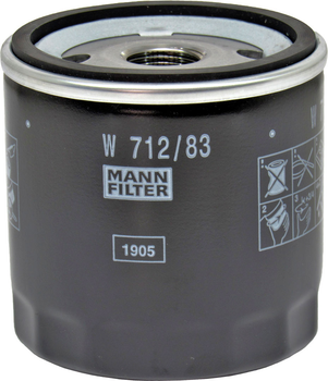 Фильтр масляный (Mann) Toyota Land Cruiser с02г.в. 2.5D-4D MANN-FILTER (W71283)