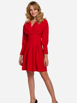 Плаття жіноче Makover K087 XL Червоне (5903068497001)