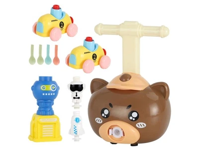 Игровой набор с шариками Воздушные гонки Медведь, 987-32