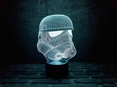 Змінна картинка для нічника-світильника 3D "Штурмовик" 3DTOYSLAMP 000261644