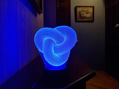 Змінна картинка для нічника-світильника 3D "Уроборос" 3DTOYSLAMP 000261843