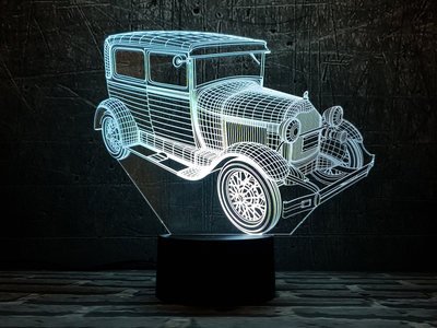 Змінна картинка для нічника-світильника 3D "Автомобіль 33" 3DTOYSLAMP 000261767