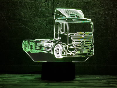Змінна картинка для нічника-світильника 3D "Автомобіль 28" 3DTOYSLAMP 000261770