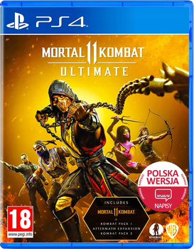 Гра PS4 Mortal Kombat 11 Ultimate (Blu-ray диск) (5051890324900)