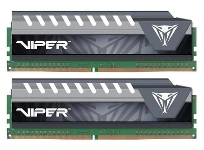 Модуль пам'яті DDR4 32Gb (2x16) Patriot Viper Elite 2800 MHz (PVE432G280C6KGY) Б/в