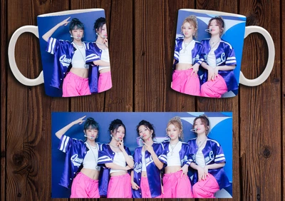 Кружка CupKit "(G)I-dle / Джи Айдл" №10 330мл белая