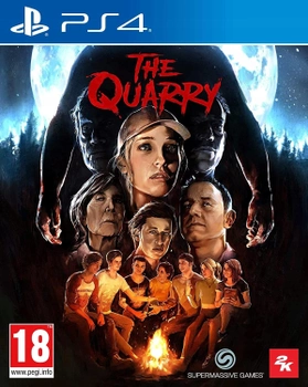 Gra na PS4 The Quarry (płyta Blu-ray) (5026555432412)