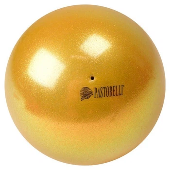 Мяч Pastorelli 18 см New Generation FIG GLITTER Honey HV