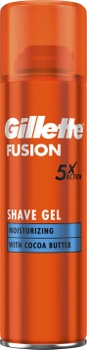 Żel do golenia Gillette Fusion Nawilżający 200 ml (7702018465156)