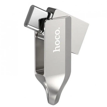 2-в-1 флешка Hoco&nbsp;UD8&nbsp;32GB Type-C и USB 3.0 серебристая