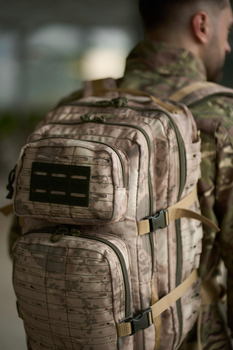 Тактичний рюкзак MLRS пісочний камуфляж