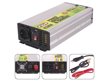 Преобразователь напряжения инвертор Pulso IMBC-810 12V-220V 800W модифицированная волна
