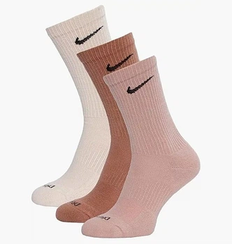 Мужские Носки Jordan U NK EVERYDAY PLUS CUSH CREW бежевый, коричневый муж 42-46 SX6888-914 42-46