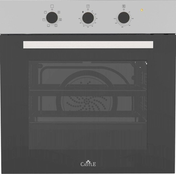 Духова шафа Castle CO-604B, Black/Steel