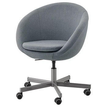 Поворотний стілець, сірий Ikea SKRUVSTA 302.800.04