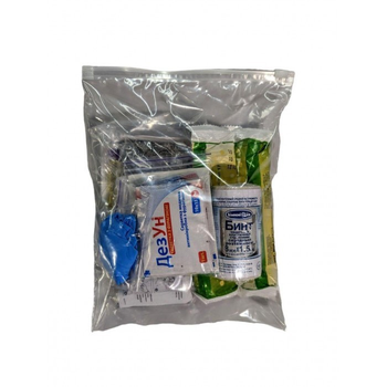 Индивидуальный перевязочный пакет, Аптечка в зип пакете (PH_11073)