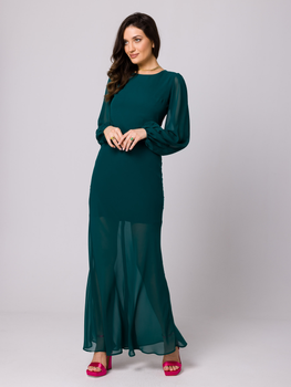 Сукня жіноча Makover K166 L Темно-зелена (5905563701188)