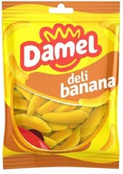 Желейные конфеты без глютена Бананы Damel 80 г