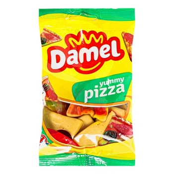 Желейные конфеты без глютена Вкусная Пицца Damel 80 г