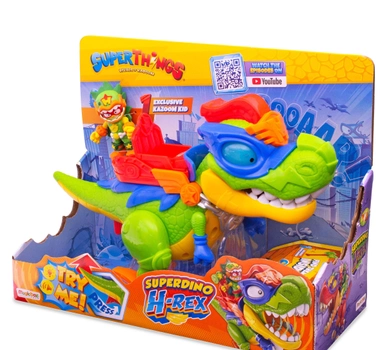 Figurka Magic Box Dino Hero H-Rex Super Things z figurką Kid Hero (8431618020272)