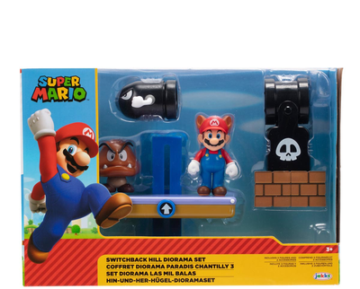Figurki Jakks Pacific Super Mario Switchbak Diorama z akcesoriami (192995411807)
