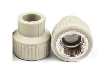 Муфта полипропиленовая KLD 20*3/4" ППР внутренняя резьба латунь