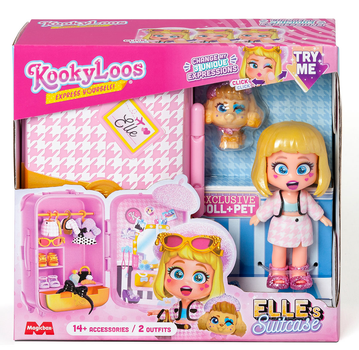 Figurki Magic Box Elle's Suitcase KookyLoos z akcesoriami (8431618024065)