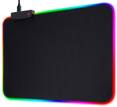 Игровая поверхность T-Wolf TW-5 RGB (350 x 240 мм) Black (MS-TW-5)
