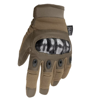 Тактичні рукавиці MFH Tactical Gloves Mission - Coyote L