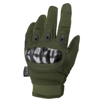 Тактичні рукавиці MFH Tactical Gloves Mission - Olive XL