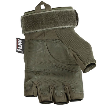 Тактичні безпалі рукавички MFH Defence Olive XL