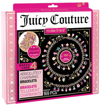 Набір для виготовлення браслетів Make It Real Juicy Couture Absolutely Charming (695929044145)