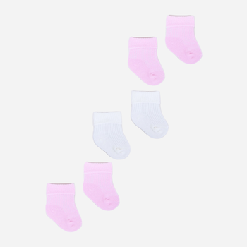 Набір шкарпеток дитячий YOCLUB 3Pack Girl's Socks SKA-0009U-0000-003 0-3 3 пари Multicolour (5904921626194)