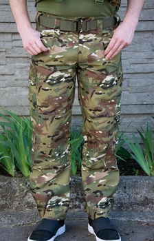 Тактические штаны летние Кіраса рип-стоп мультикам 52 размер 841-3