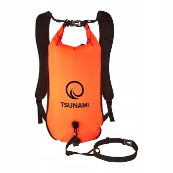 Буй для плавания TSUNAMI Pro надувной 3в1 TS0009 Orange (JDT-0847502)