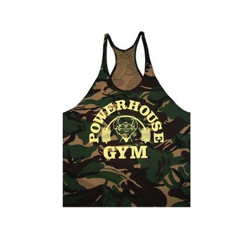 Спортивная майка мужская Powerhouse Gym 4042 M Хаки
