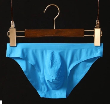 Бельё мужское бесшовные New Silk Bikini Blue 2136 L Синий