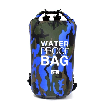 Походный мешок камуфляжный Water Proof 20L SH018 20L Синий