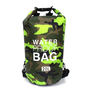 Туристический мешок камуфляжный Water Proof 20L SH019 20L Зеленый