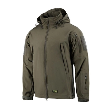 Зимовий тактичний костюм M-Tac куртка + штани Soft Shell Olive 2XL