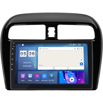 Магнитола Lesko для Mitsubishi Mirage VI 2012-2015 IPS 9" 2/32Gb CarPlay 4G Wi-Fi GPS Prime Митсубиси Мираж