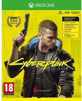 Гра Xbox One Cyberpunk 2077 (Blu-ray диск) (5902367640514)
