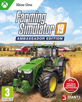 Гра Xbox One Farming simulator 19 ambassador edition (Blu-ray диск) (4064635510255)