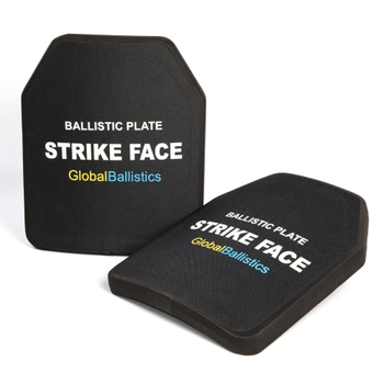 Облегченная керамическая баллистическая плита (1шт.) Protector Strike Face клас NIJ IV (6 клас по ДСТУ) от GlobalBalListics