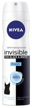 Antyperspirant Nivea Invisible White And Black Fresh Spray 200 ml (4005808918065)